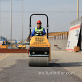 Rodillo vibratorio compactador de peso de 1 tonelada para construcción de carreteras